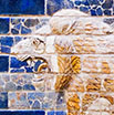 Mosaic of lion in Babylon